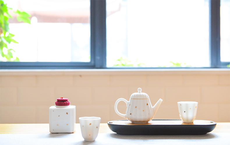 古镇陶瓷 景德镇功夫茶具陶瓷茶杯茶壶茶盘套装家用泡茶茶器 克拉茶海套组礼盒装